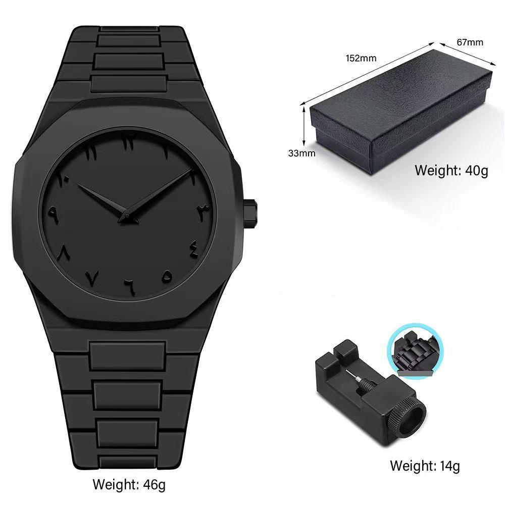Explosive high-end men s small fashion quartz watch outdoor light luxury dopamine waterproof large dial minimalist