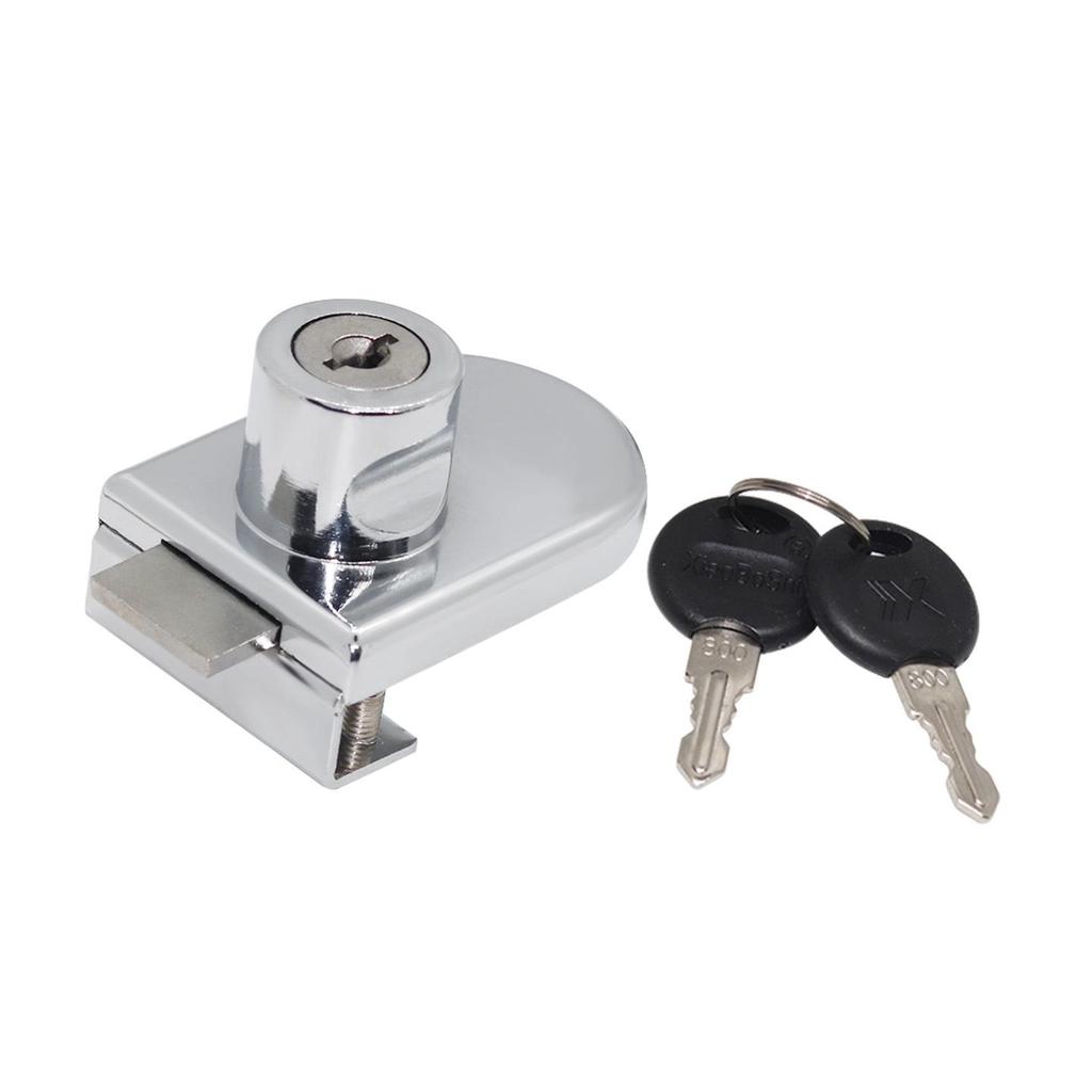 Glass Display Cabinet Lock – Single Door Showcase Lock for Shopping Mall Displays