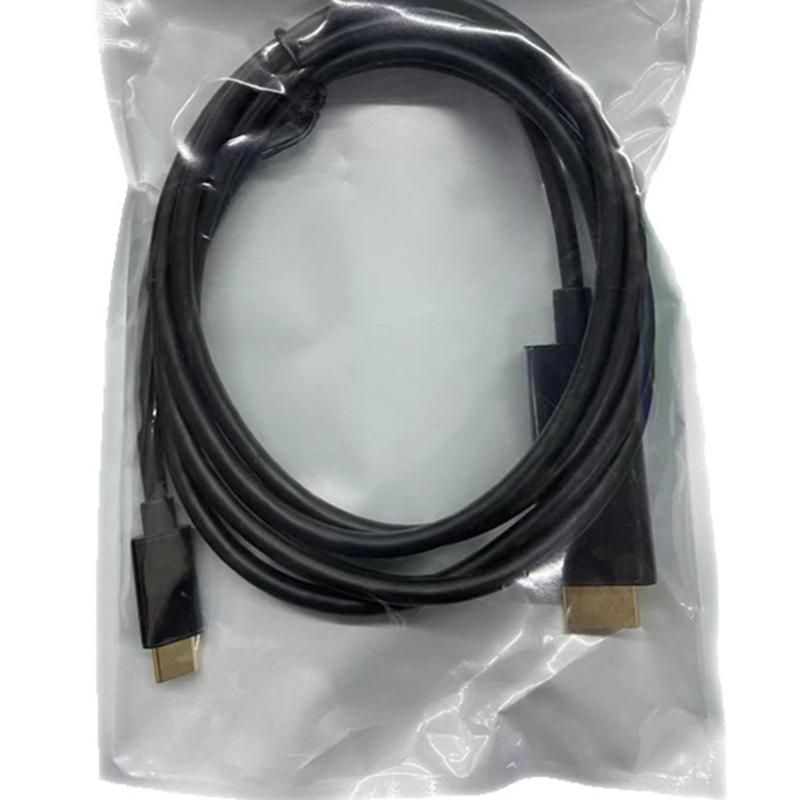 Type C to HDTV 4K Adapter USB C Male to HDTV Female Converter Cable 4K@30Hz Video Sound Sync for Laptop Tablets TV