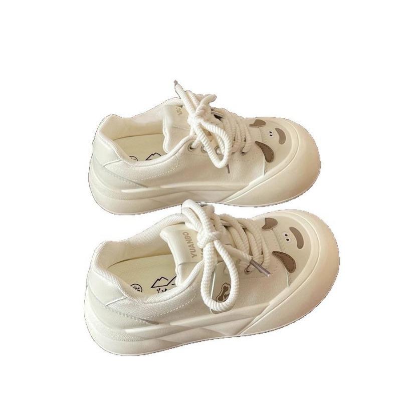 Spring New High-value Casual Board Shoes Women's Thick-soled Skirts, Small White Bread Shoes, Versatile Shoes