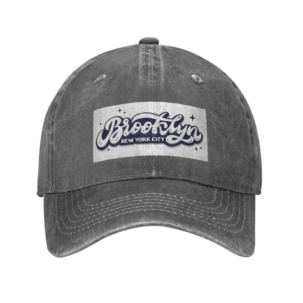 Brooklyn New York Baseball Caps Denim Hats Adjustable Casquette Sports Baseball Cowboy Hat for Unisex Women