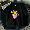 Oversized Pokemon Graphic T Shirt Man Kids 2026 Summer Y2k Short Sleeve Tee Tops Streetwear Casual Parentchild Clothing Unisex