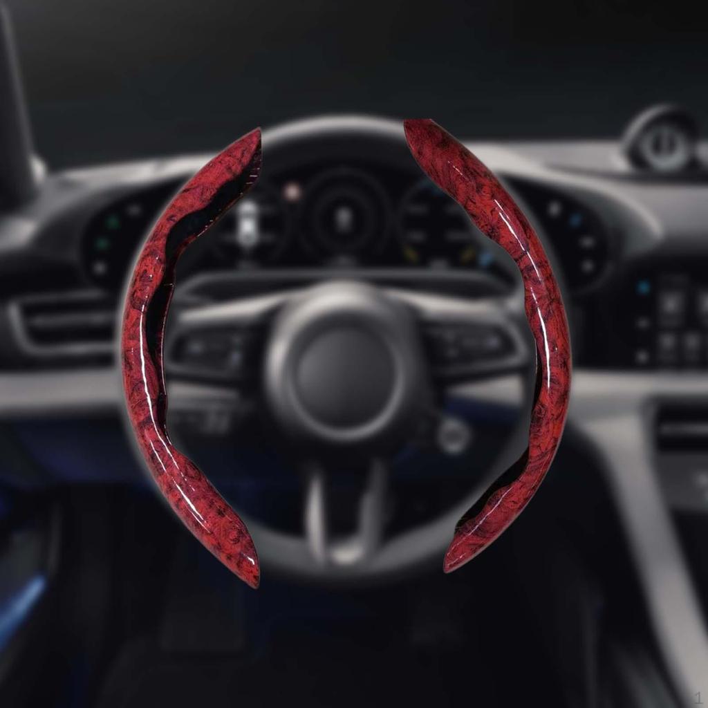 Car Steering Wheel Cover PU Leather Universal 15inch for