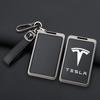 Car Sticker Tesla Car Fashion Zinc Alloy  Smart NFC Card Key Case Cover Shell Keychain Protection Auto Styling Accessory For Tes