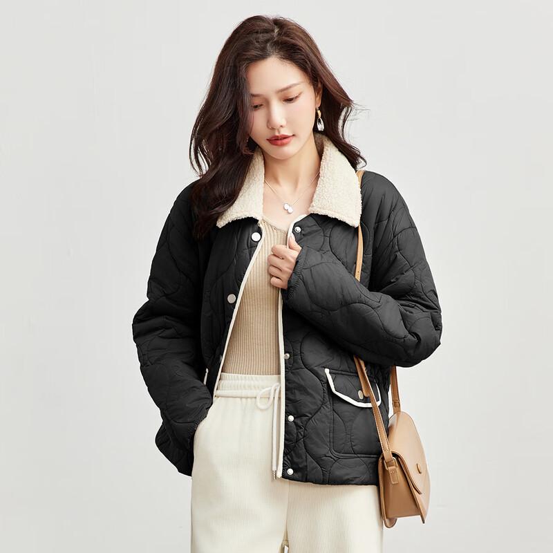 TERRE BLEUE Women's Quilted Winter Jacket