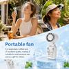 Powered Clip Fan with Adjustable for Outdoor Activities and Picnics, Portable Fan