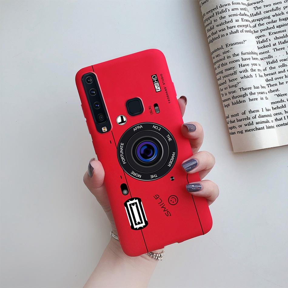 Flower Phone Case For Samsung A9 2018 A920 SM-A920F Back Cover Silicone Painted Soft Fundas for Samsung Galaxy A9 A 9 2018 Cases