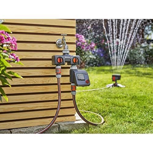 Programmateur d'Arrosage - GARDENA - Select - 3 Programmations - Arrosage Automatique - Noir