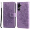 For Samsung Galaxy M56 5G Case Floral Pattern PU Leather Wallet Stand Phone Cover
