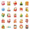 50 Pieces Of 24-Year-Old Red Sox Christmas Series Stickers Cartoon Cute Children'S Diy Decorative Cups Flatbed Motorcycles