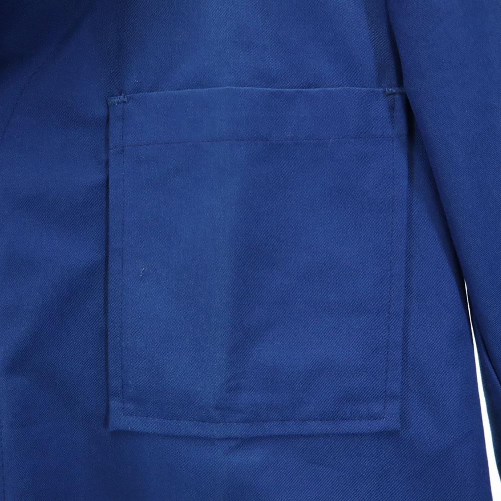 SANFOR 70s 80s Vintage Euro Work Coat 48 Blue Navy Blue Men's Used