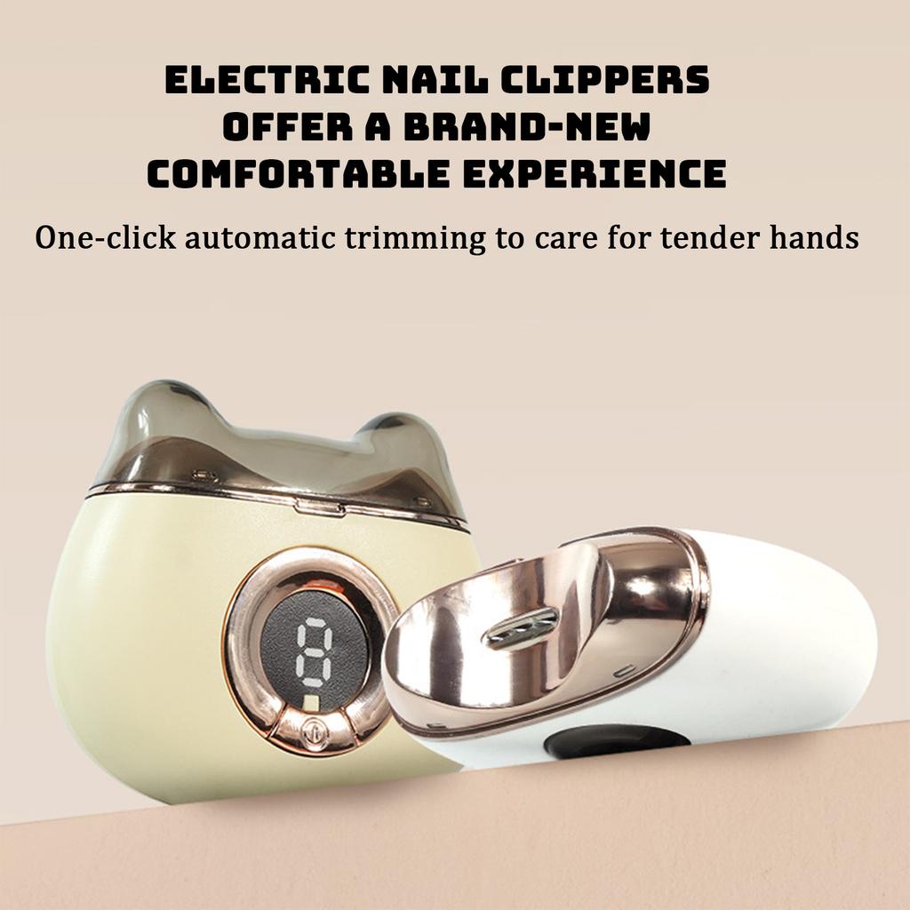 Elektrische Nagelschere, Vollautomatischer Haushalts-Nagelfeiler, Kinderschere
