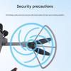 Sturdy Drones Propeller Guards Protectors Fan Shaped Structure for Mini 5Pro Improved Stability and Collision Resistance