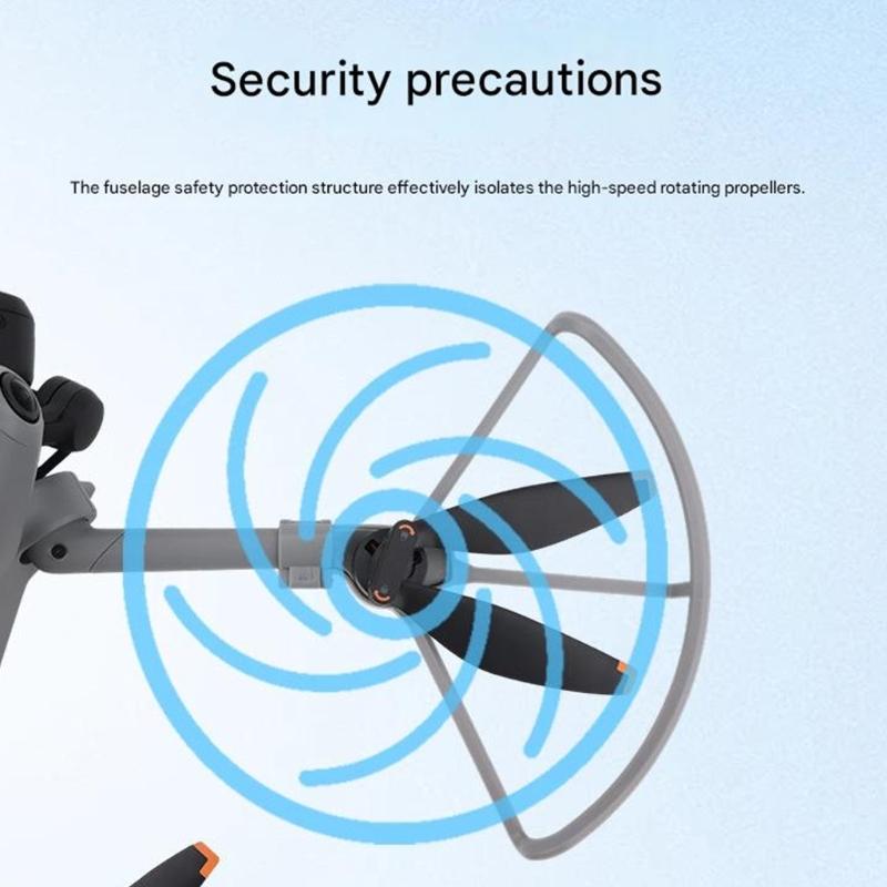 Sturdy Drones Propeller Guards Protectors Fan Shaped Structure for Mini 5Pro Improved Stability and Collision Resistance