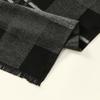 Light Luxury High-end Men's Plaid Imitation Cashmere Versatile Scarf Fashionable New Autumn and Winter Men's and Women's Warm Scarf