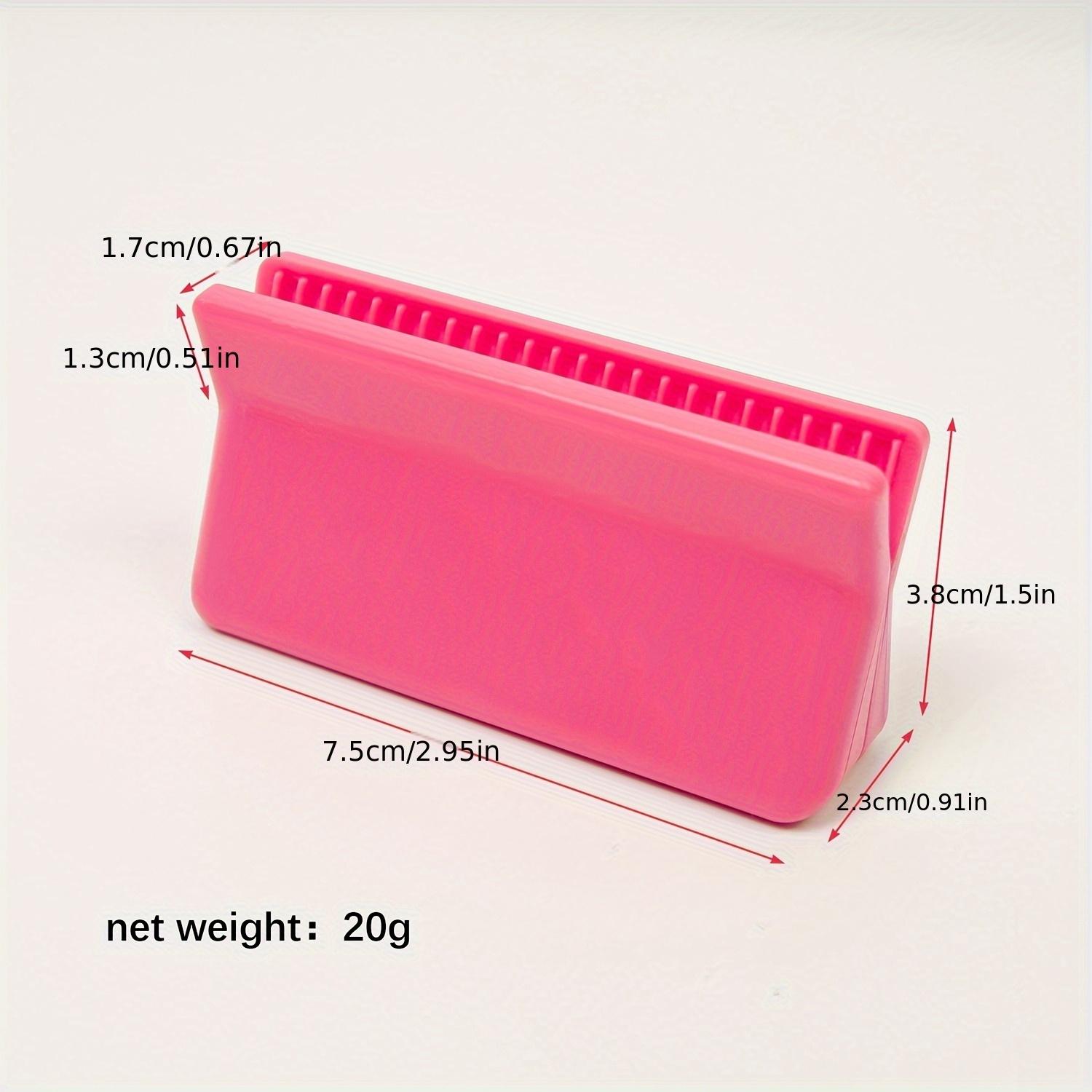 

Pink Tailor’s Chalk Sharpener-Easy Carrying Sturdy Sewing Tool for Fabric Marking-Home Crafting Accessory for Patchwork Quilting рожевий