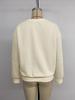 2026 Autumn/Winter European & American Women's Loose Long-Sleeve Retro Bowknot Pullover Hoodie