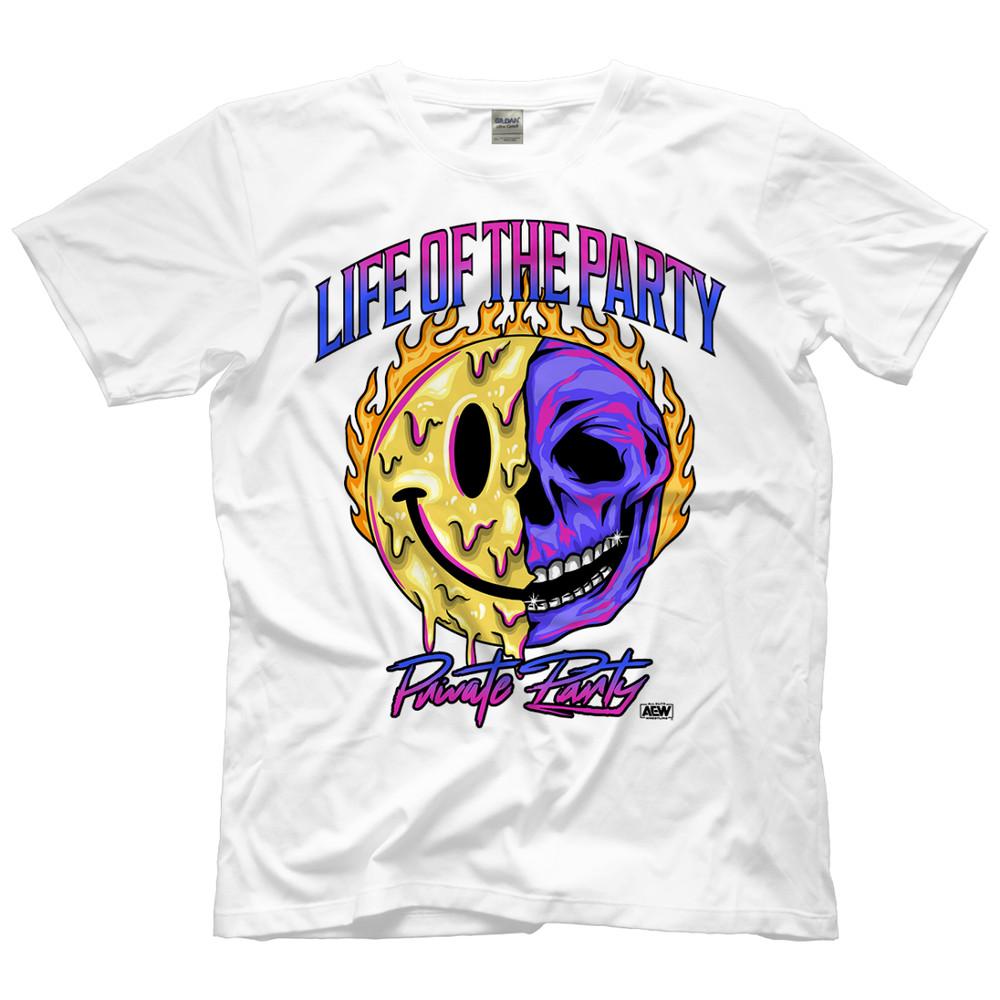 Private Party  Life of the Party AEW Official TShirt Unisex T-Shirt XXL