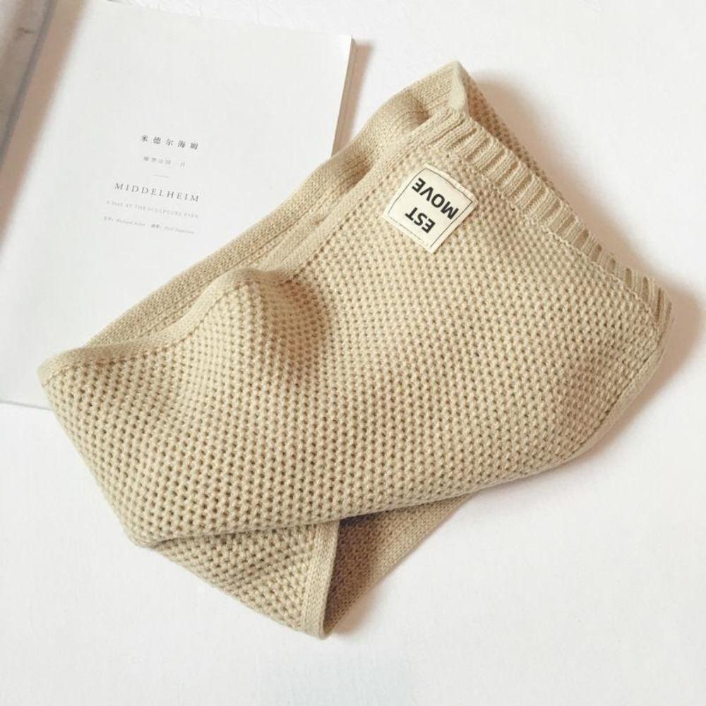 Casual Boys Girls Scarf Korean Style Wool Knitting Scarves Fashion Children Knitted Scarf  Gifts