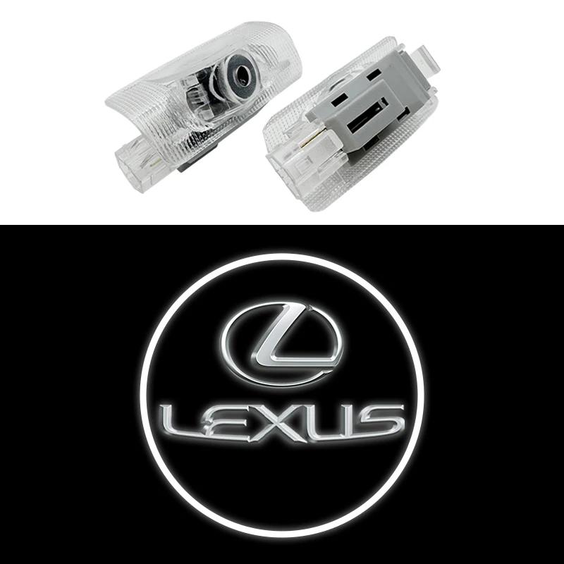 Für Lexus LS350, LS400, LS430, LS460, LS500h, LS600h LS-Serie Fahrzeug-Einstiegsbeleuchtung mit Logo (Ghost Shadow Courtesy Projektorlampe)