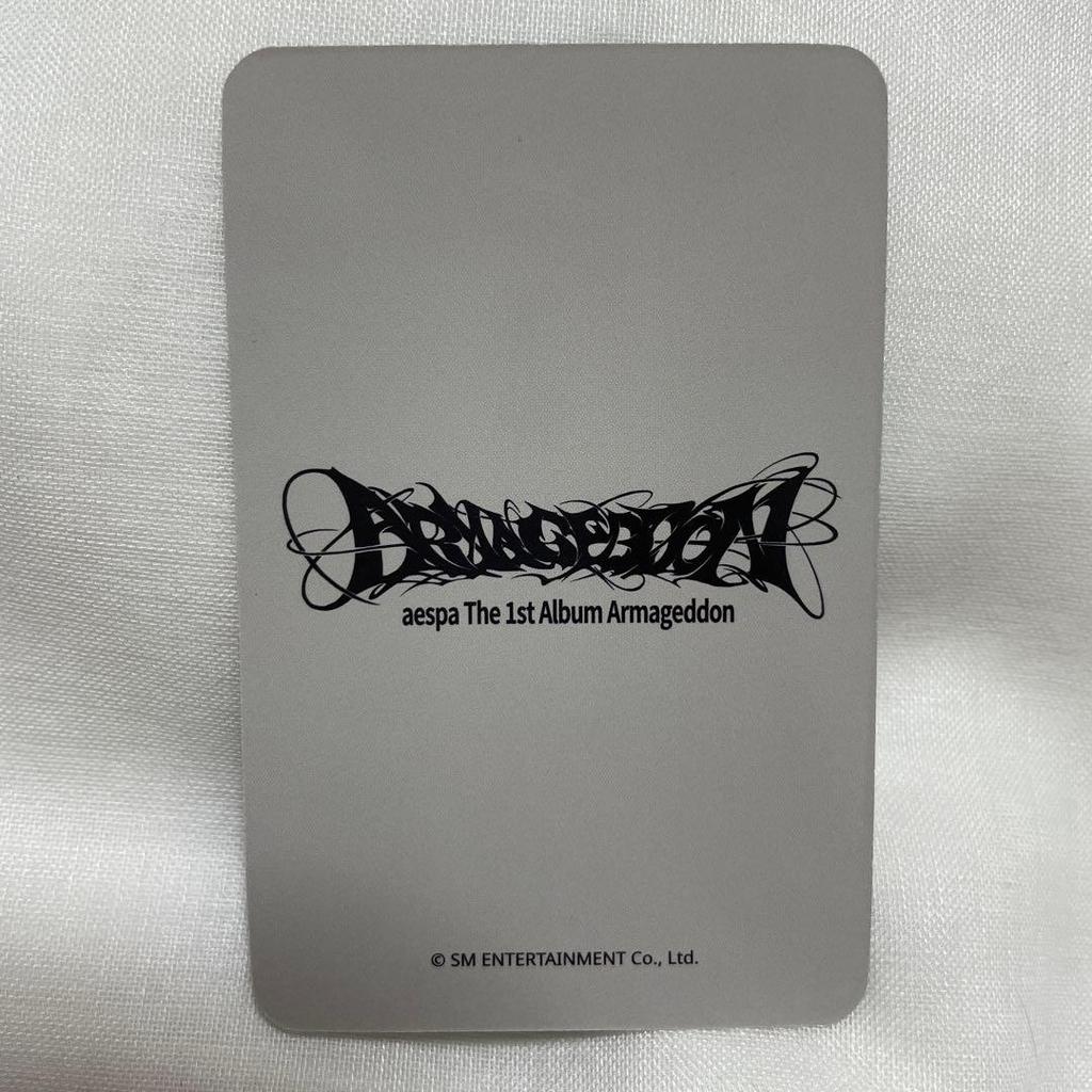 [USED] aespa applemusic Lakidro trading card Gisele