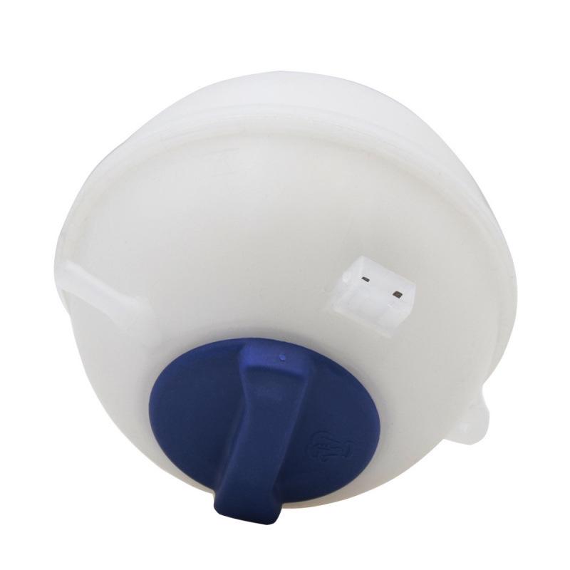 Compatible Radiator Expansion Tank with Cap for Volkswagen Passat, Jetta, Golf, BMW, MINI (1H0121407A).