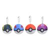 Kawaii Poke Ball Plush Doll Ultra Master Ball Pokeball Beast Ultra Ball Collectible Stuffed Keychain Pendant Toy Gift