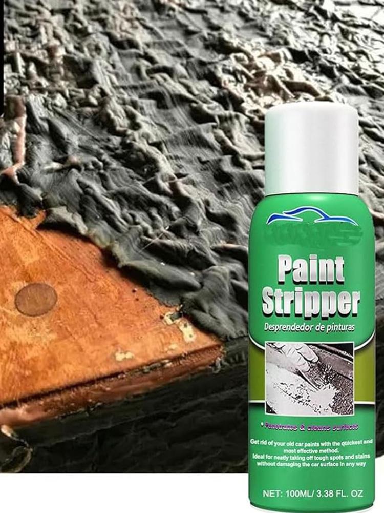 Spray Paint Remover Car Rust Remover Spray Metal Surface Chrome Cleaner For Car Paint Rim Auto Wheel Rust Prevention Spray 100ml