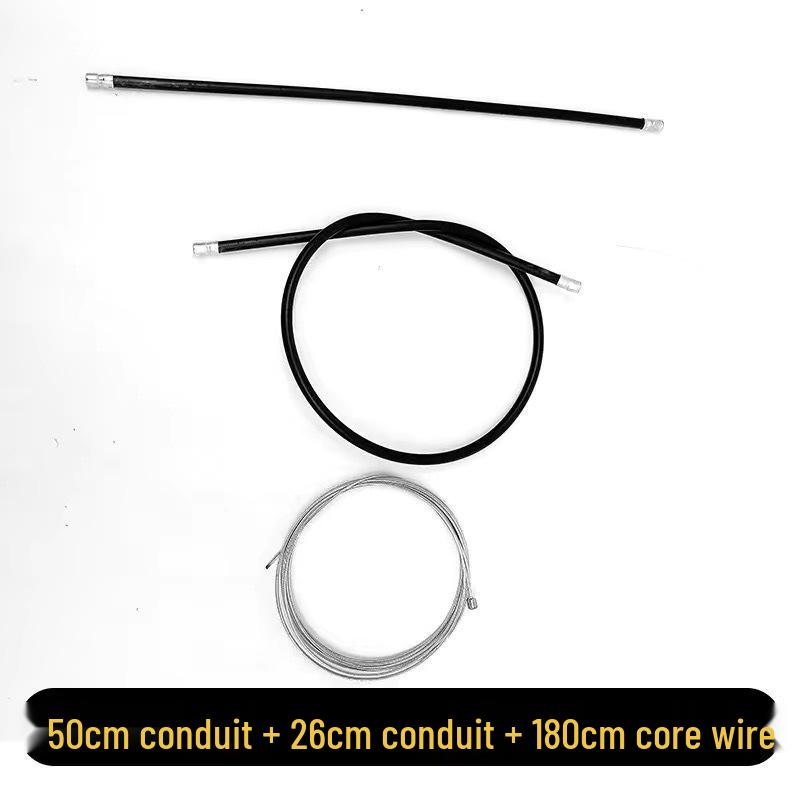Universal Bike Brake & Shifter Cable Set with Protective Sleeves for Children's Mountain Bikes