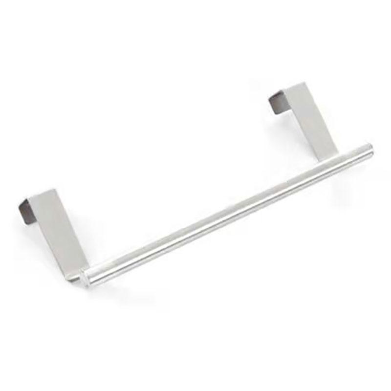 Towel Rack Over Door Towel Bar Hanging Holder Stainless Steel Bathroom Kitchen Cabinet Towel Rag Rack Shelf Hanger