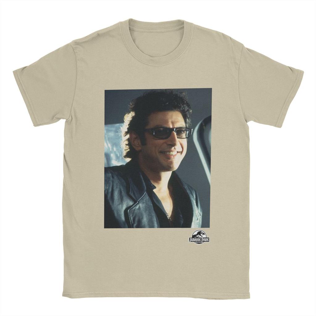 Jurassic Parks Dr.. Ian Malcolm Sexy Chaostheoretiker T-Shirt Herren Baumwolle Vintage T-Shirts Rundhals T-Shirts Kurzarm Kleidung Grafik