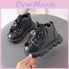 Toddler Girl Spring Autumn Shoes With Breathable Pvc Sole For Active Kids