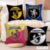 AAbarth Scorpion Cushion Cover Natural Linen Organic Fabric DoubleSided Printing Couch Pillow Covers Home Decor
