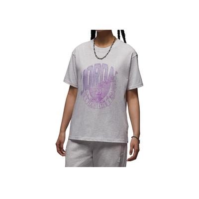 Comfortable Soft Fashionable Versatile Breathable Short Sleeve Drop Shoulder T-Shirt Women Tops Gray IB7035-051