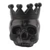 Halloween Crown Skull Candle Holder Votive Tealight Candle Stand Living Room Bathroom Candlestick Decoration Table Centerpiece Ornament