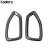 Car Front Side Air Condition Vent Outlet Cover Trim For Hyundai Santa Fe    Carbon Fiber Interior Accessories