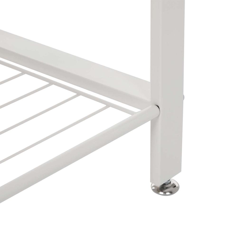 VASAGLE Coat Rack, Coat Stand with Shoe Storage Bench, 4-in-1 Design, with 9 Removable Hooks, a Clothes Rail, for Hallway, Entrance