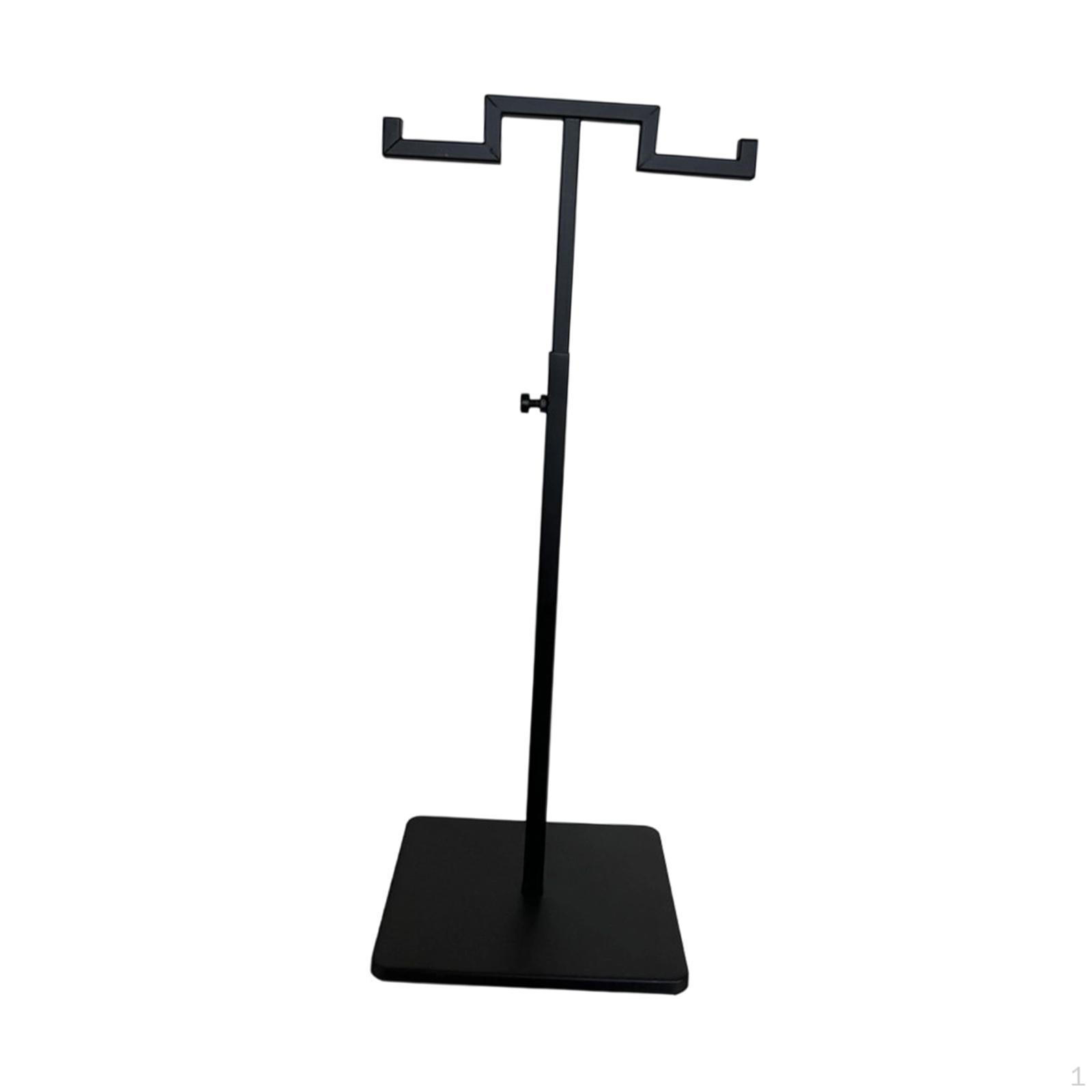 Purse Display Stand Countertop Hanging Rack Bag Hanger Stable Base Adjustable Height Necklace Holder 2980₽