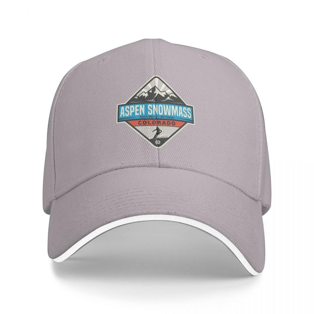 Aspen Snowmass Colorado Baseballkappe Luxuriöser Unisex Hut Sanfter Unisex Hut Hüte für Unisex Schiffermütze für Unisex Golf Damen Unisexs