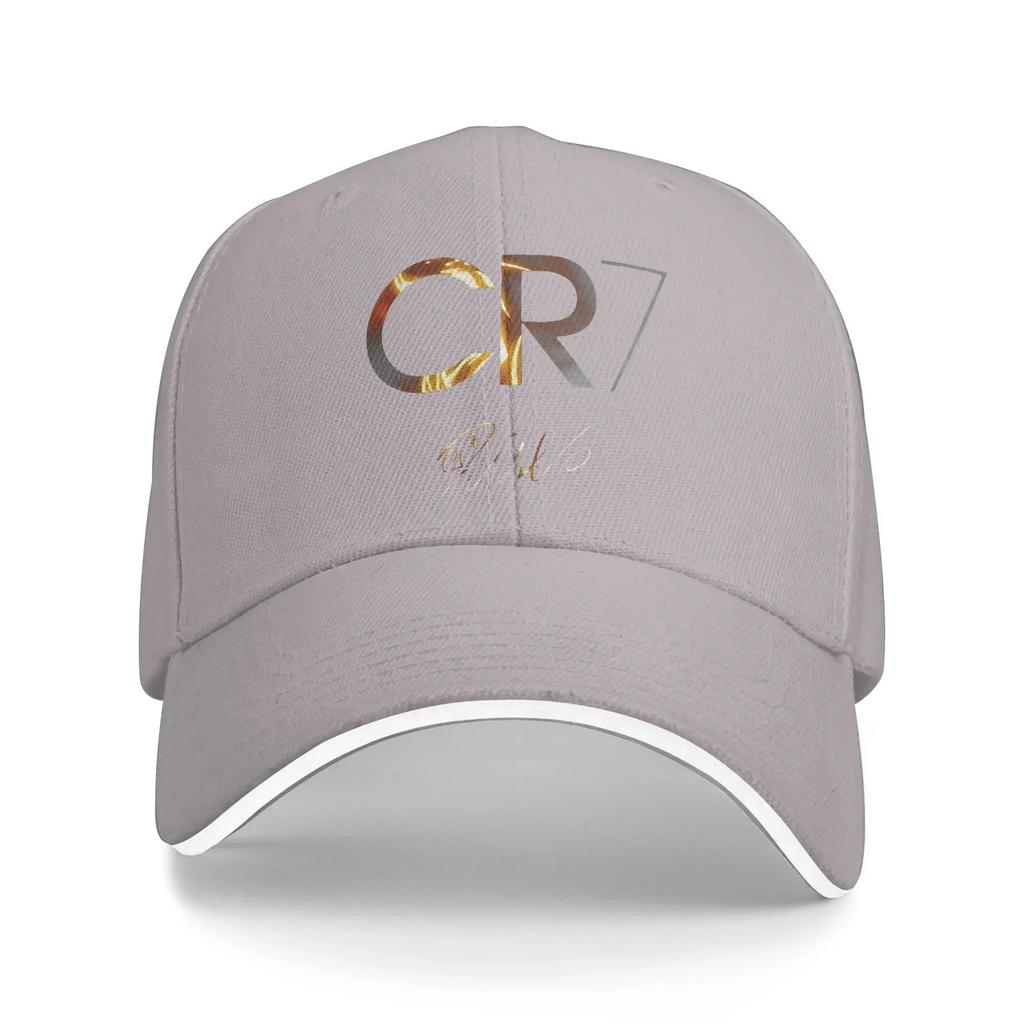 CR7 C-Cristiano calcio Cappello da Golf Merchandising Vintage R-Ronaldo Calcio Cappellino da Sole Per Unisex Donna Copricapo da Golf Vestibilità Regolabile