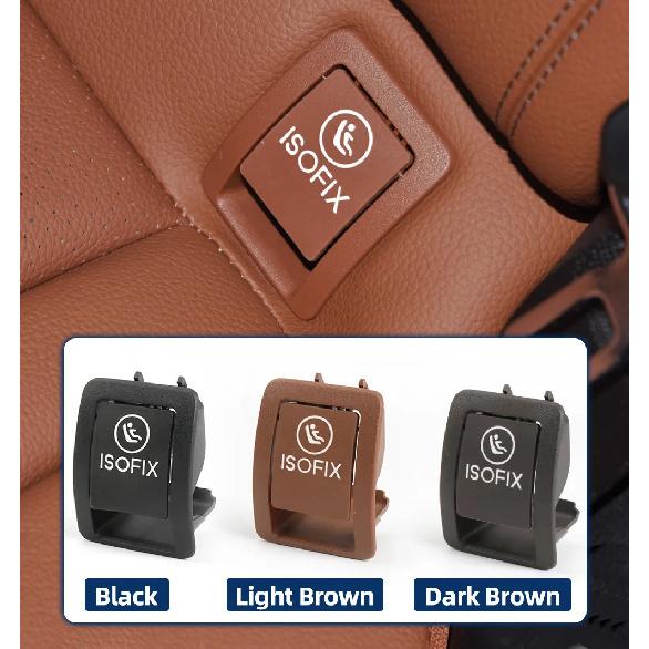 For Mercedes Benz GLC Class 2015-2021 W253 Car ISOFIX Switch Trim Cover Auto Rear Child Safe Seat Bench Switch Cover