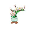 Orchid,and Chrysanthemum  Building Educational Assembly Toys Boys And Girls Everlasting Flower Ornaments Simulation Potted Model Gift
