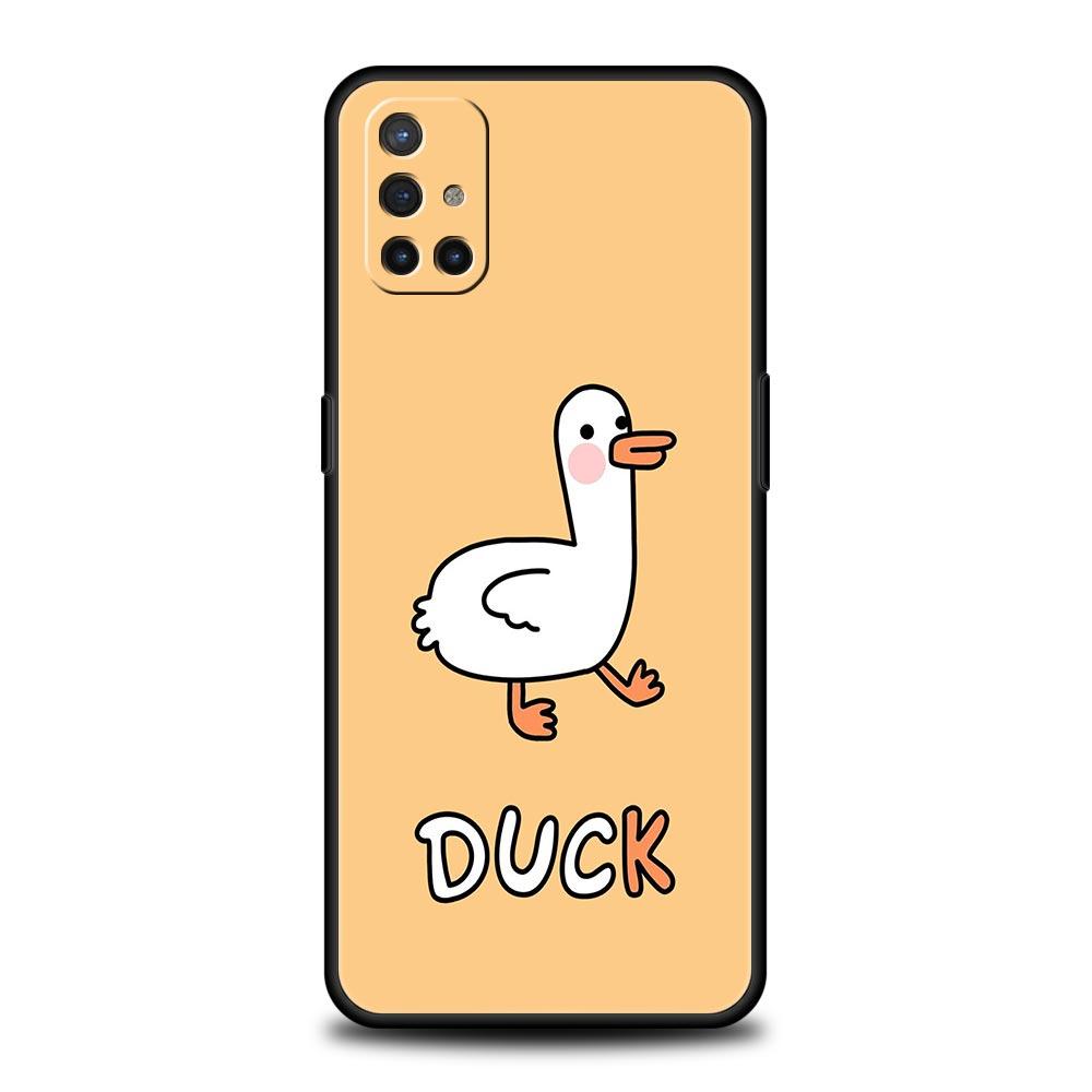 Phone Case For OnePlus 12 11 10 9 Pro 9T 12R 10R 9R 9RT 10T 8T 8 7 6T 7T Nord 2T CE 2 5G N200 N10 Cover Cartoon Duck Goose Game