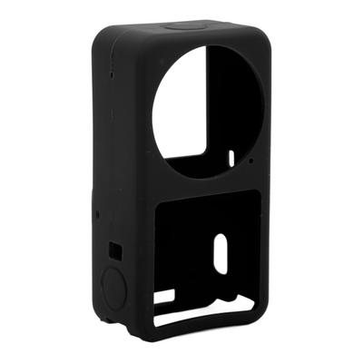 Carcasa Protectora para Cámara para DJI Action 2 Silicona Suave Marco para Cámara Deportiva Estuche Negro