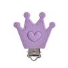 1Pc Baby Silicone Pacifer Clips Pentagram Heart Cloud Shape Metal Clips for DIY Pacifer Chain Jewelry Making Bulk Crafts