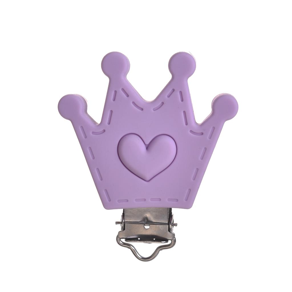 1Pc Baby Silicone Pacifer Clips Pentagram Heart Cloud Shape Metal Clips for DIY Pacifer Chain Jewelry Making Bulk Crafts