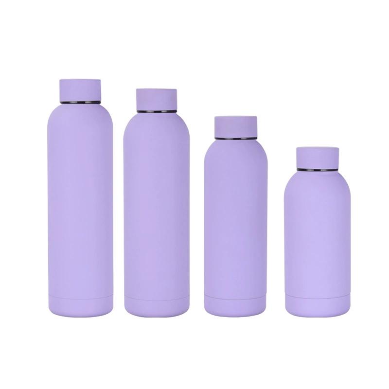 American Small-Mouth Double-Layer Stainless Steel Vacuum Flask Large Capacity Outdoor Portable Sports Water Cup