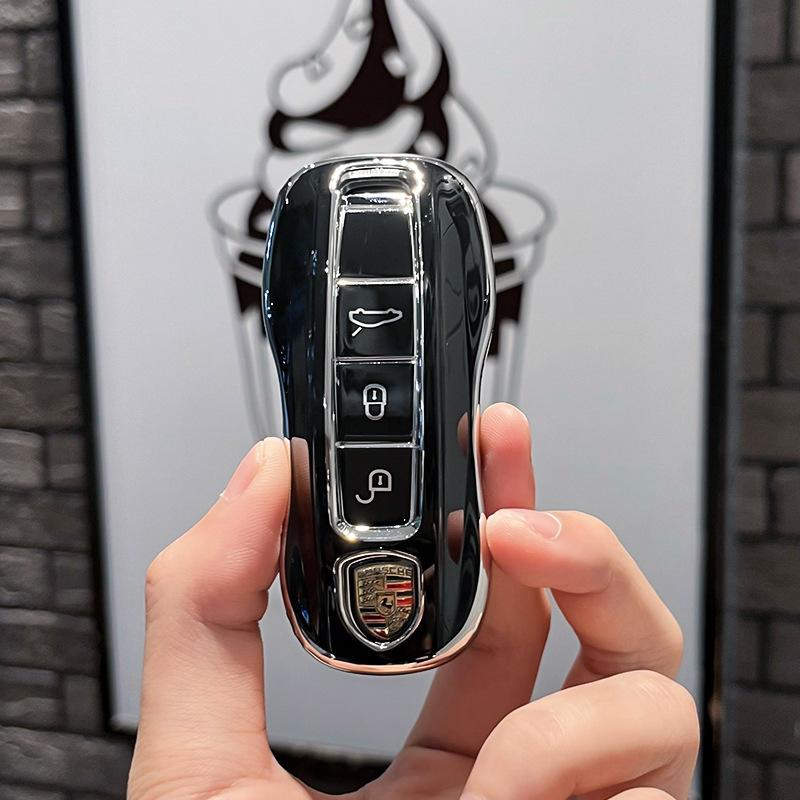 Passend für Porsche Schlüsselgehäuse CayennemacanPanamera Schlüsseletui