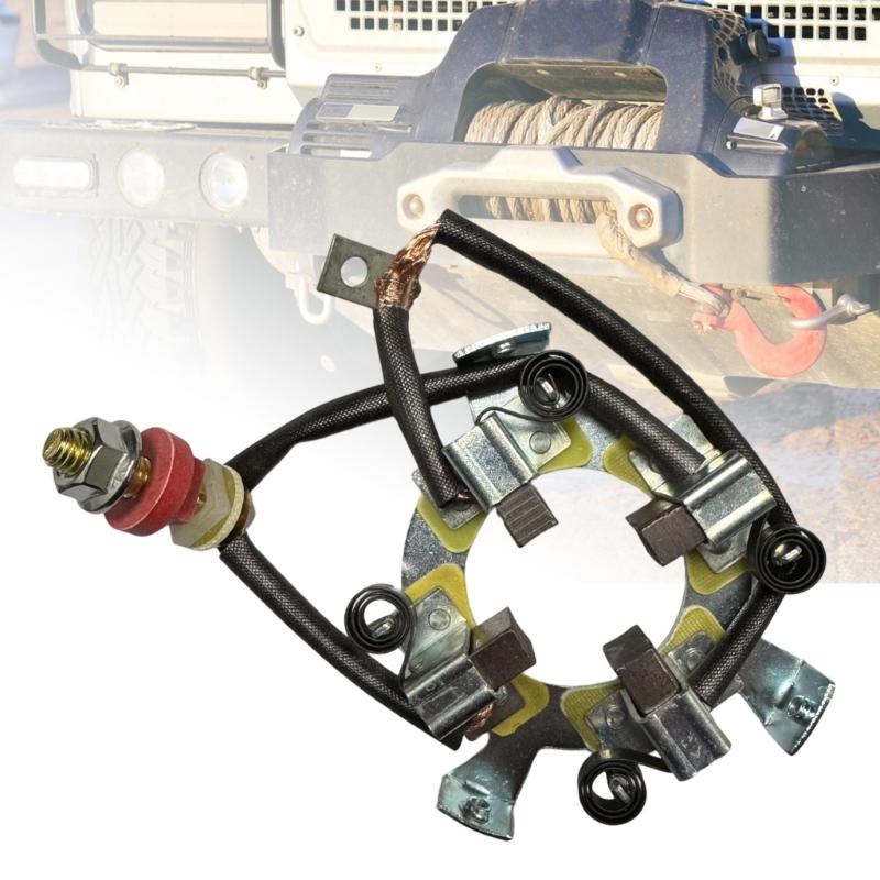 Heavy Duty Carbon Brush Holder Assembly For 12000Lbs Electric Winch For Reliable Power Transmission High Performances