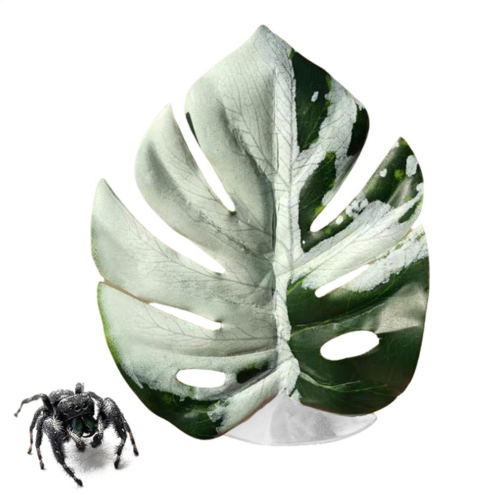 Jumping Spider Plants Simulated Pets Supplies With Suction Cup Spider Jumping House Decor For Greenhouse Terrarium Snake Carpet